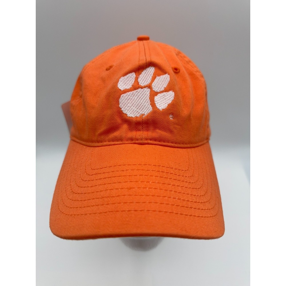 Dog Daze Embroidered Clemson Tigers Orange Adjustable Hat‎ One Size Fits All